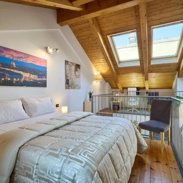 Elegante Loft vicino Piazza Vittorio, hotel em Turim