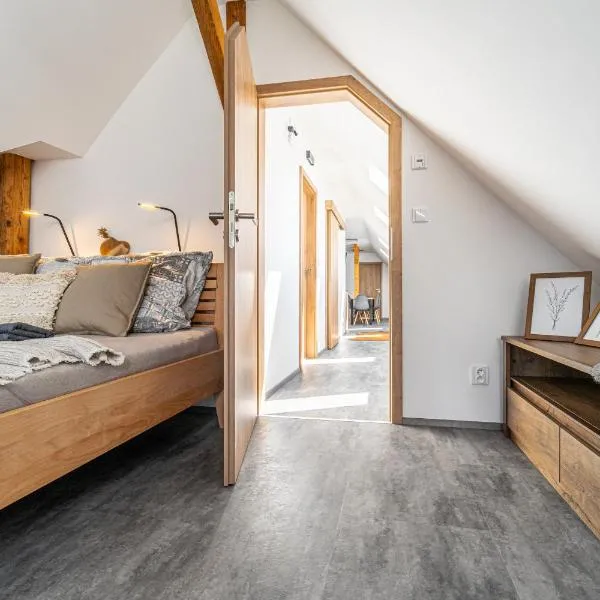 Podkrovní apartmán Studnice, hotel i Nové Město na Moravě