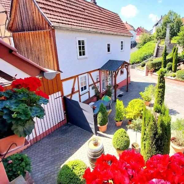 Hof Eckens - Ferienhaushaus Marie in Wildeck Bosserode, hotel in Wildeck