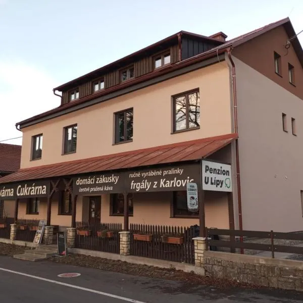 Penzion U Lípy, hotel ve Velkých Karlovicích