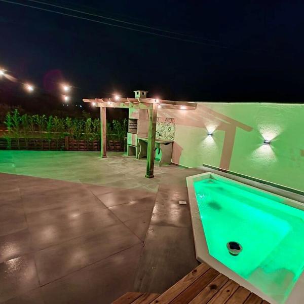 Nova cabana com jacuzzi perto do mar - Foto 4