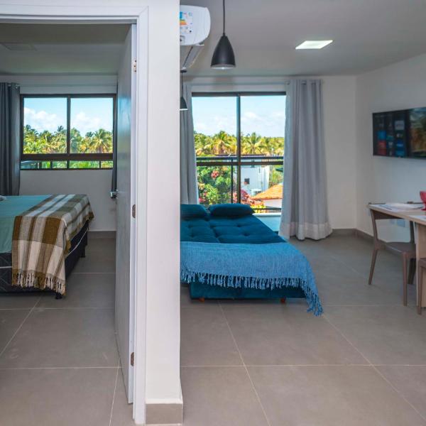 Flat Beijupirá Exclusive com piscina no centro de Porto de Galinhas - Foto 2