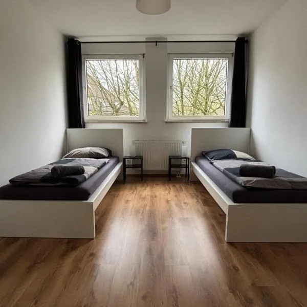 Case Four Boardinghouse mit Parkplatz, Küche, Waschmaschine und Trockner, hotel in Marl