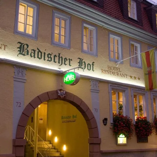 Badischer Hof, hotel v destinaci Tauberbischofsheim