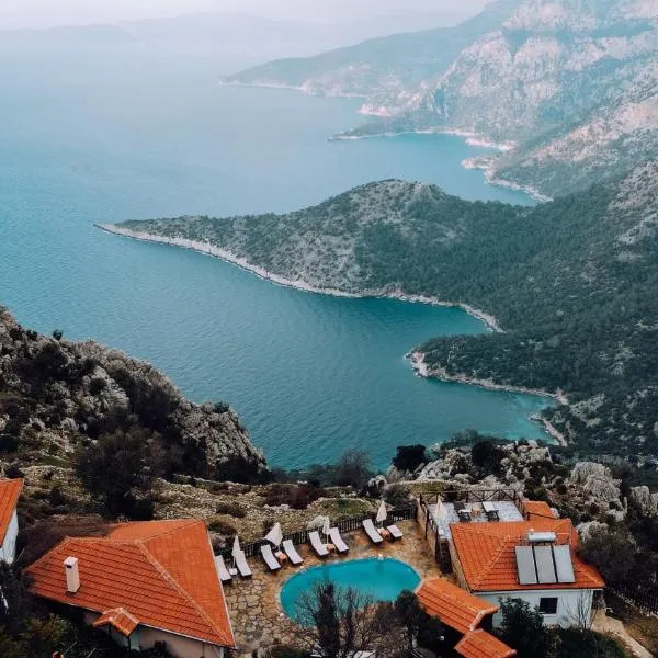 Yediburunlar Lighthouse Boutique Hotel and Restaurant, hotel v destinaci Faralya
