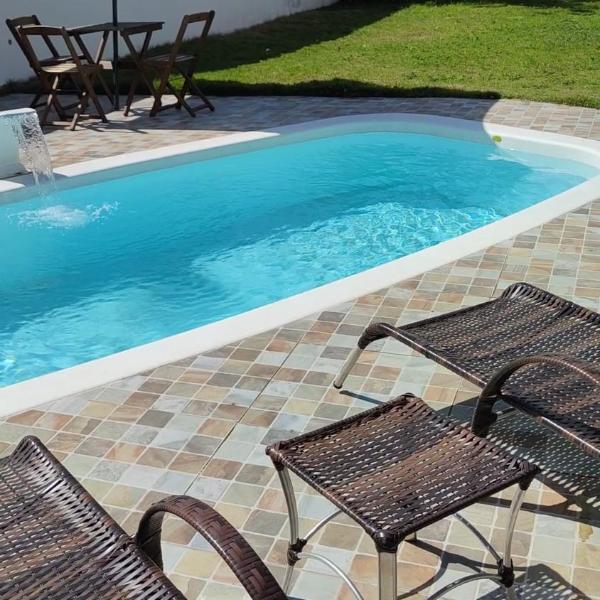 Casa de Praia em Bertioga, São Paulocom Piscina Ar Condicionado Wifi a 500m do Mar - Foto 4