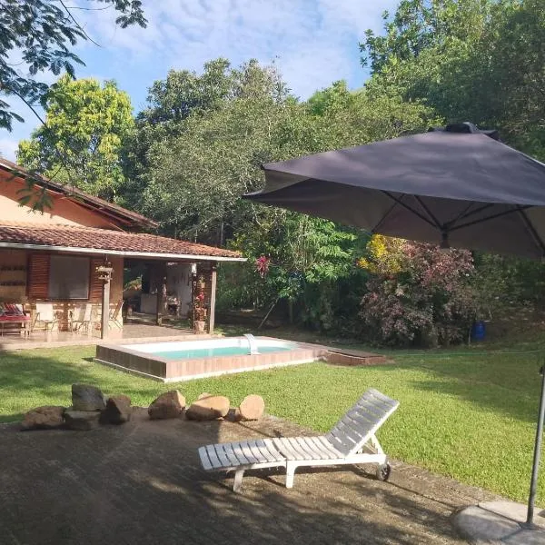 Sítio com piscina, na estrada de Aldeia Velha e rio a frente da porteira, hotel v destinaci Silva Jardim