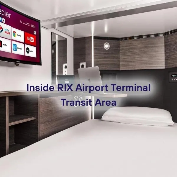 Kepler Club Riga Airport Hotel - Airside EU Transit Area, hotel v Rize
