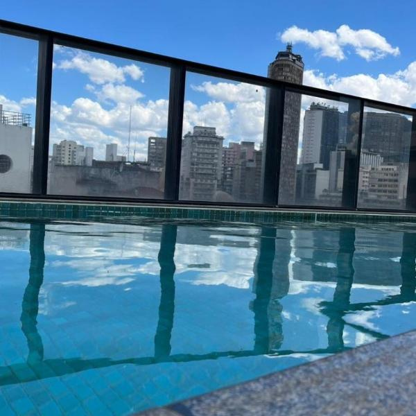 Apartment with pool and garage, 300m metro 99