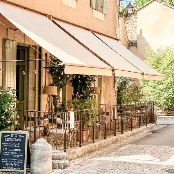 DIX Restaurant & Chambres d'hôtes, Sainte-Alvere, Dordogne, hotel di Saint-Alvère