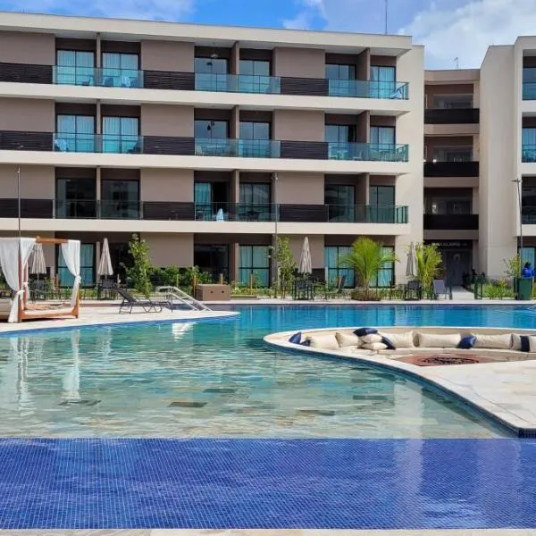 Flat Malia Beach Studio Porto de Galinhas Muro Alto - Nalu 112 By Paty, hotel in Ipojuca