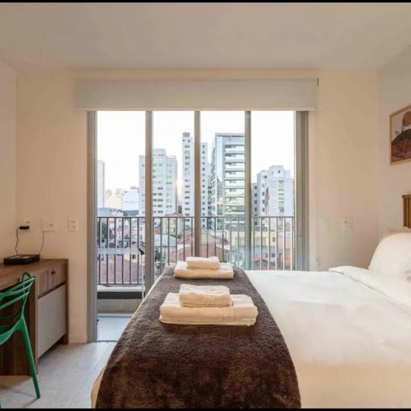 PI0514 I Studio em Pinheiros prox a Faria Lima com cama Queen - Foto 2