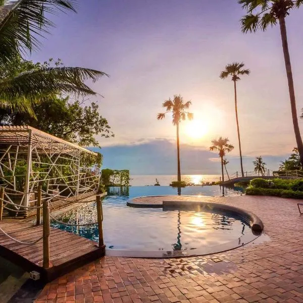 The Palm Wongamat - 1BR Luxury Beachfront Suite - Ocean View - 32 Floor, hôtel à Pattaya (nord)