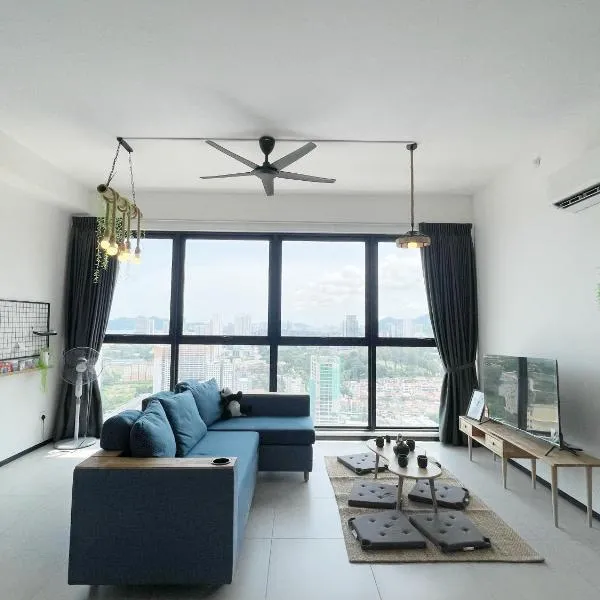 3B2R 2CarPark Tea Time Suite with Infinity Pool, hotel in Jelutong