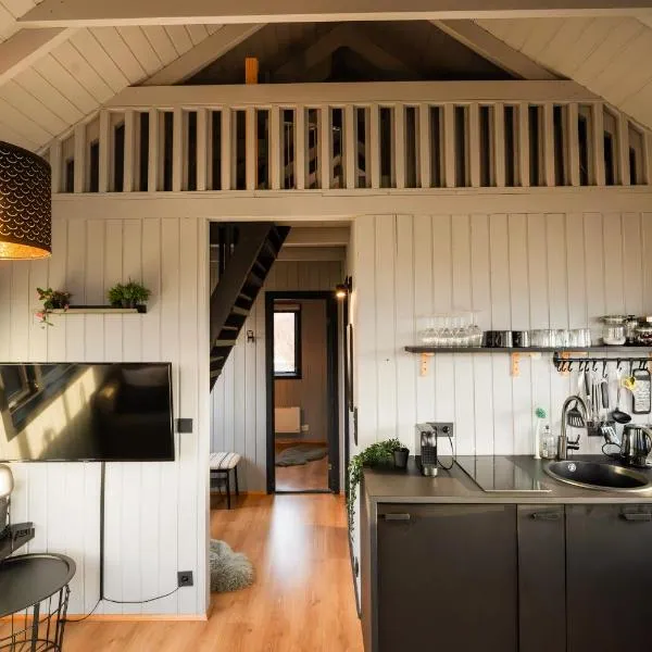 Cozy cabin near golden circle with panoramic views、モスフェットルスバイルのホテル