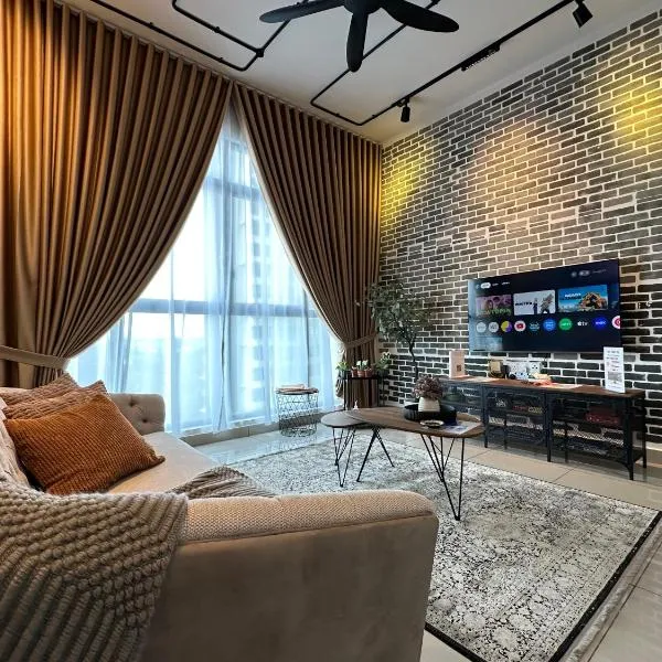 UrbanRuma#BrickLoft#Putrajaya#IOI City Mall#3BR, hotel v destinaci Putrajaya