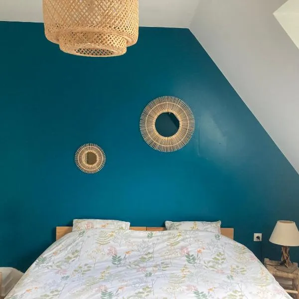 Chambre d hôtes de Kermoal-cuisine et sdb privées, hotel in Poullan-sur-Mer
