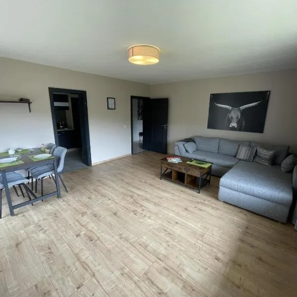 Ferienwohnung Im Wiesenrain、Hausen-Wiedのホテル