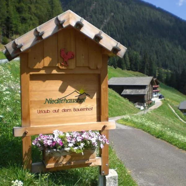 Niederhaushof, hotel in Ultimo