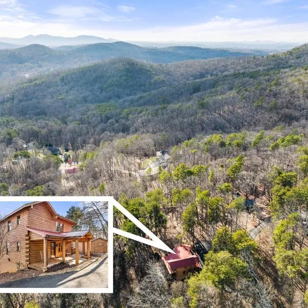 Above and Beyond, Cabin with Massive Views Near Helen, hotel v destinaci Cleveland