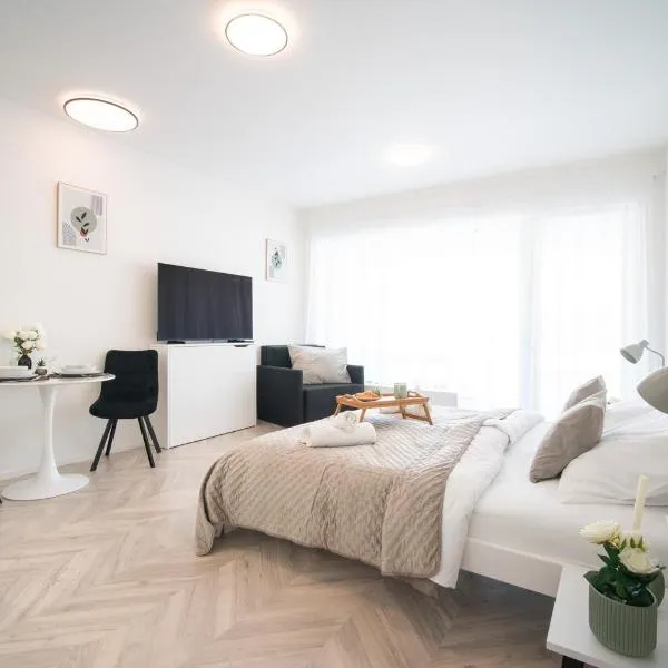 City Relax Apartments with FREE parking, 10 mins walk to city centre, hotel v destinaci Brno