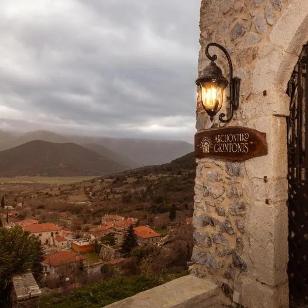 Αρχοντικό Γκιντώνη, hotel in Levidhion