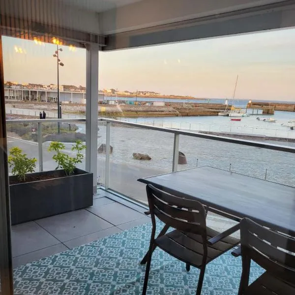 Apartamento con logia con vistas al mar de Port Maria, hotel en Quiberon