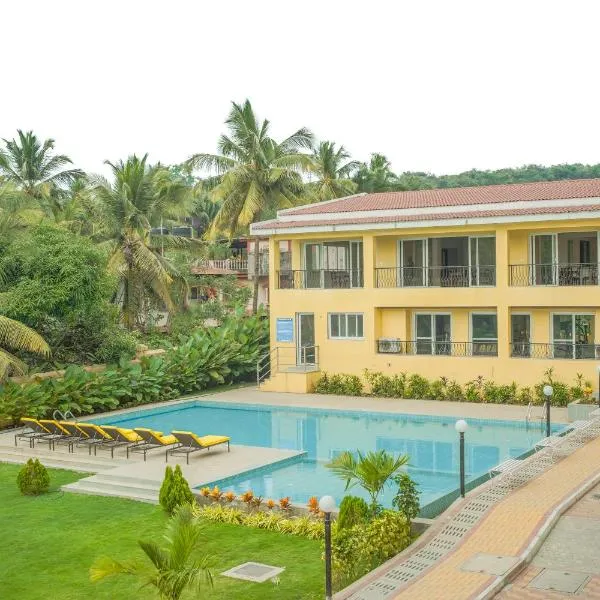 Goa में, होटल Alaya Stays 2 BHK with Balcony & Lift - Veera Marina