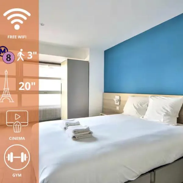 13.Studio#Charenton#Fitness#Cinema, hotel in Charenton-le-Pont