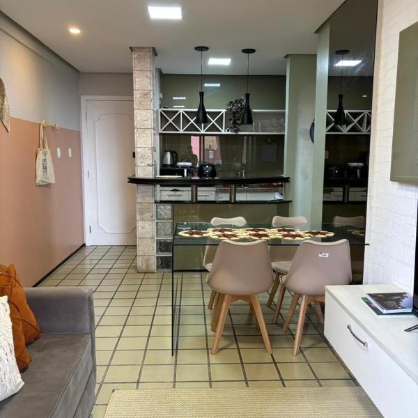 Lindo flat no Number One - Ponta Dareia com serviço de limpeza diaria - Foto 5