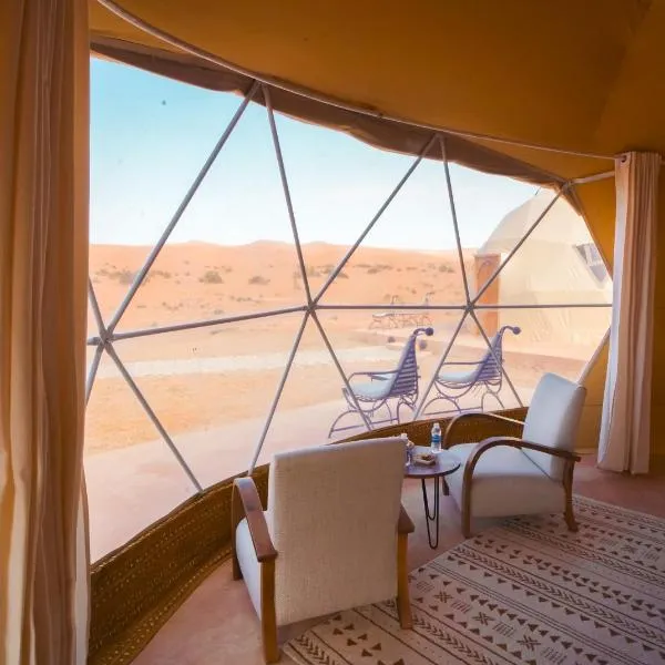 Antares Desert Camp、メルズーガのホテル