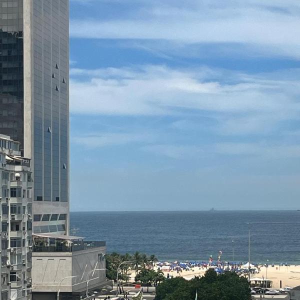 Vista mar, 3 quartos em Copacabana
