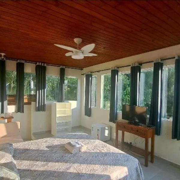 Suíte em casa particular Sidi & Val - Soul Almada - Praia da Almada Ubatuba, ξενοδοχείο σε Ubatuba