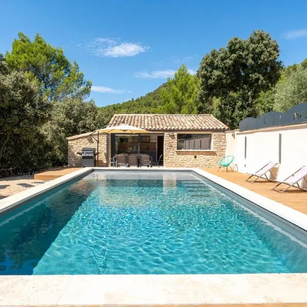 Mas de l'Acqueduc, hotel i Le Barroux