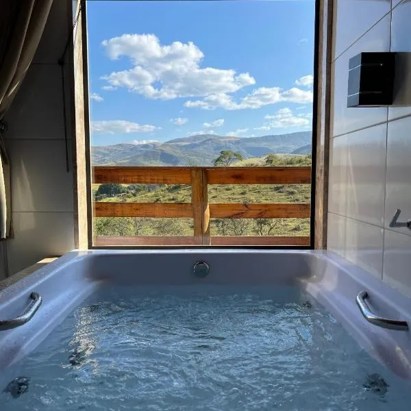 Cabana com Vista para SERRA da Canastra, hotel in São Roque de Minas