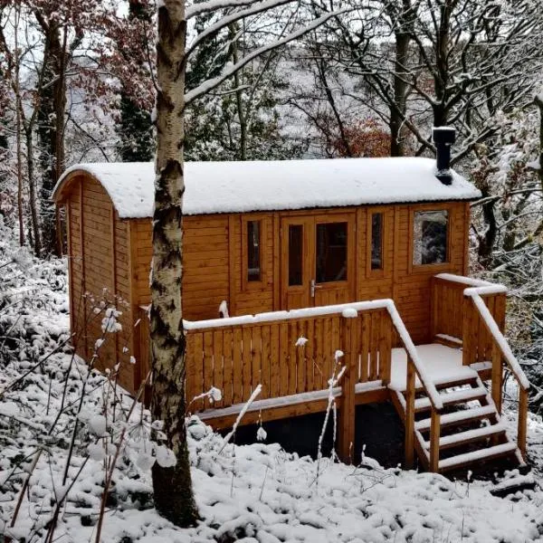 Peggy's Cabin in the Woods, hotel v destinaci Mytholm