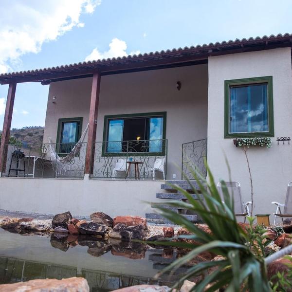 Pousada Independente com Lago Natural Privativo - Chalé Jade