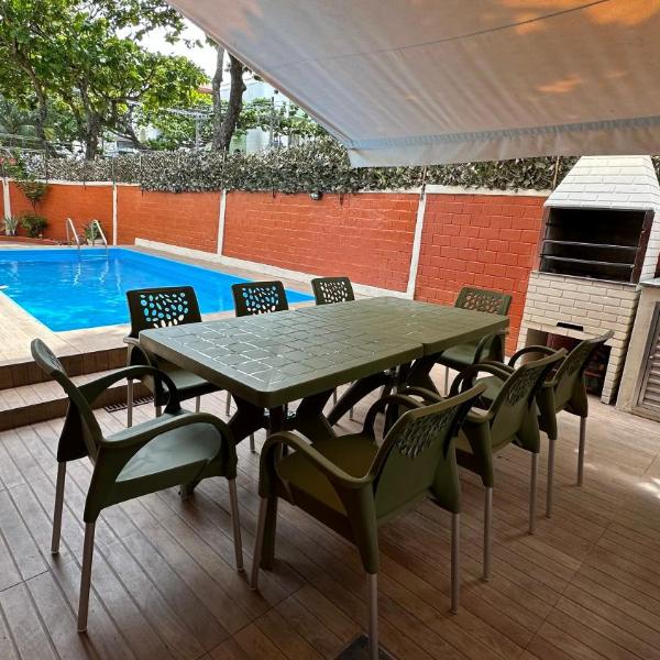 Casa com piscina e churrasqueria privativa na praia do Pepê a apenas 80 metros do mar - Foto 4