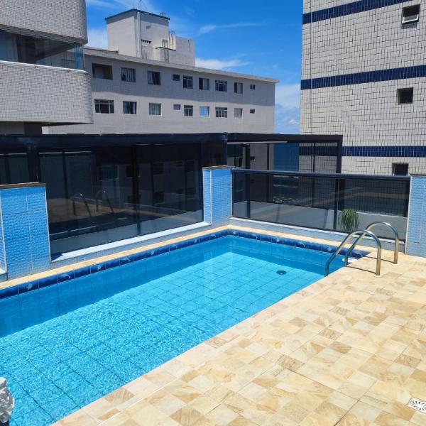 Apartamento cobertura com piscina em Praia Grande - Foto 4