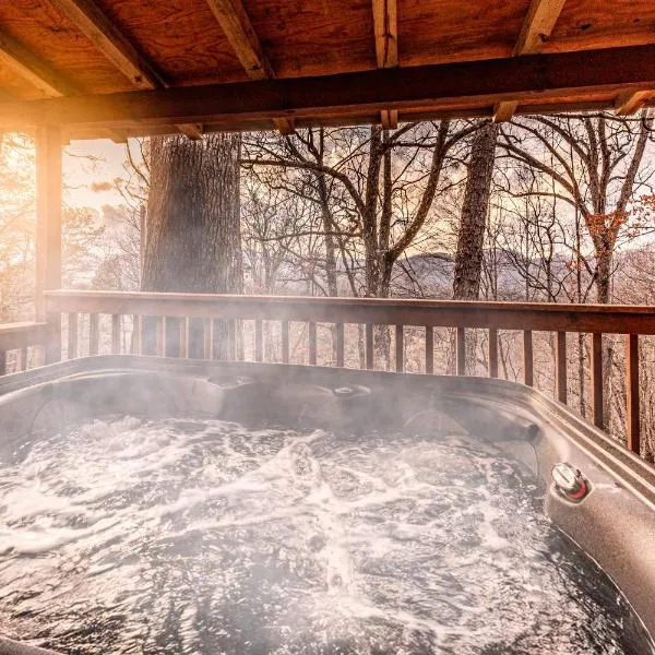 Whiskey Run Cabin, Spectacular Mountain Views, hotel v destinaci Bryson City