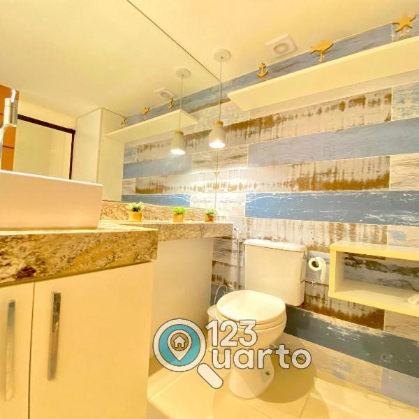 Gold Flat Cabo Branco By 123Quarto Hospedagem - Foto 3