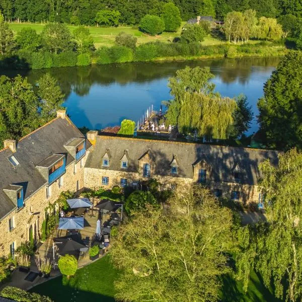 Logis Hôtel Le Manoir Des Portes, hotel v destinaci Lamballe