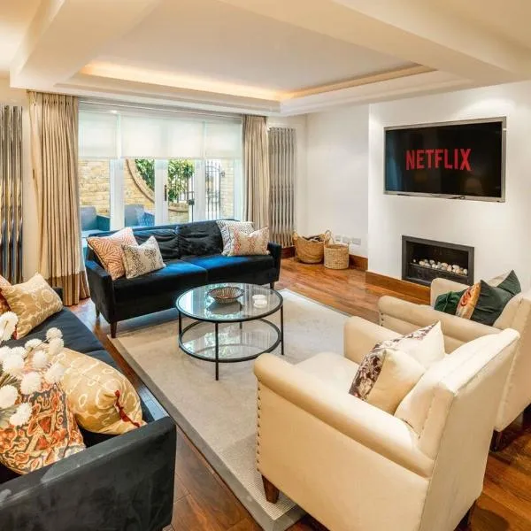 -Air con- Luxury Townhouse - High St Kensington!, hotel em Londres