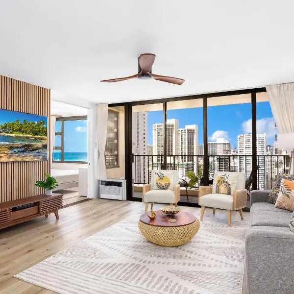 Waikiki Banyan Fabulous Ocean View Condo with Free Parking, khách sạn ở Honolulu