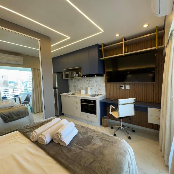 APÊ Vista incrível de SP , com garagem e piscina no Butantã divisa com Pinheiros