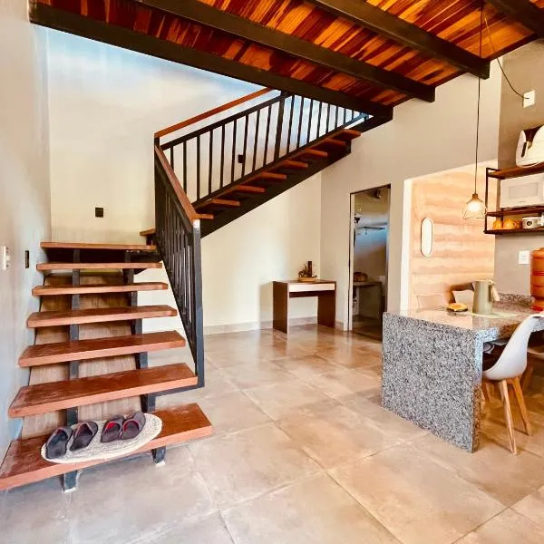 Claruá Chalés - LOFT BARU- Lofts românticos em Cavalcante- 5m do centro, ξενοδοχείο σε Cavalcante