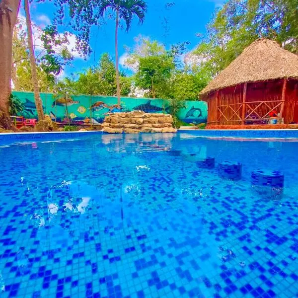 Hotel Bambus, hotel di Felipe Carrillo Puerto