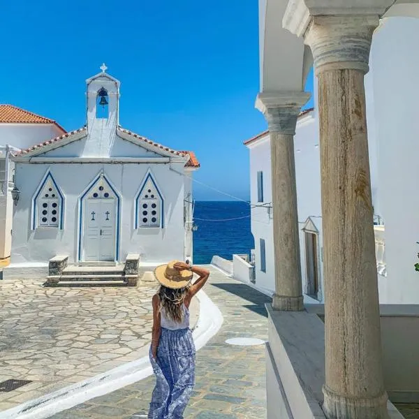 Castel Abaso Boutique Apartments by Explore Andros、アンドロスのホテル