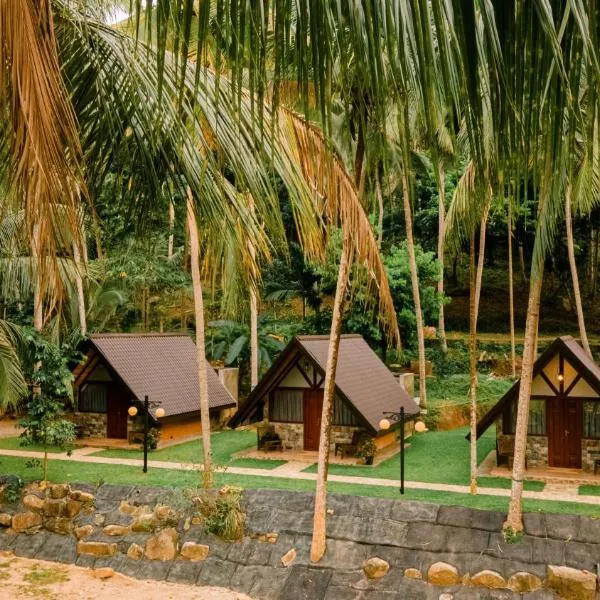 Rock Garden Villa Pinnawala, hotel v destinaci Rambukkana