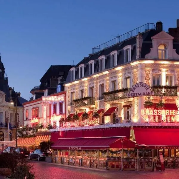 Hotel & Restaurant LE CENTRAL TROUVILLE, hotel v destinácii Trouville-sur-Mer
